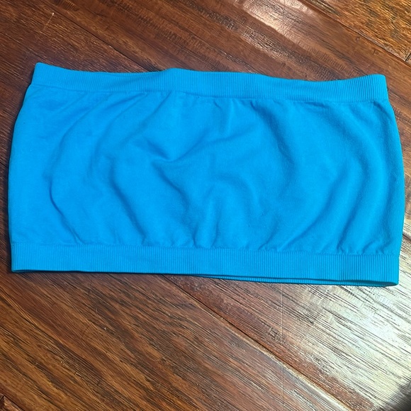 2 Paradise Tube Tops. One Size. Lime Green and Turquoise Blue. Very beachy! - Picture 7 of 9